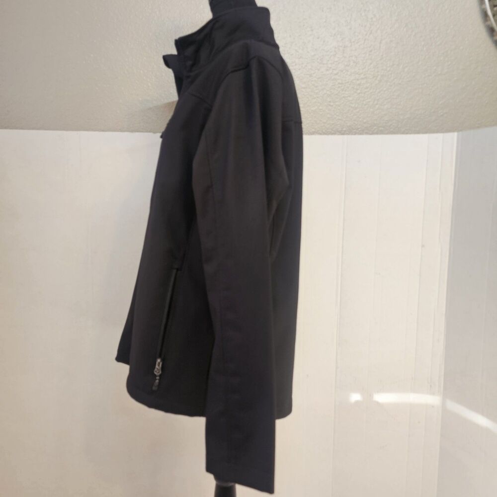 Swiss+Tech Men Softshell Jacket Coat Full Zip Bla… - image 4